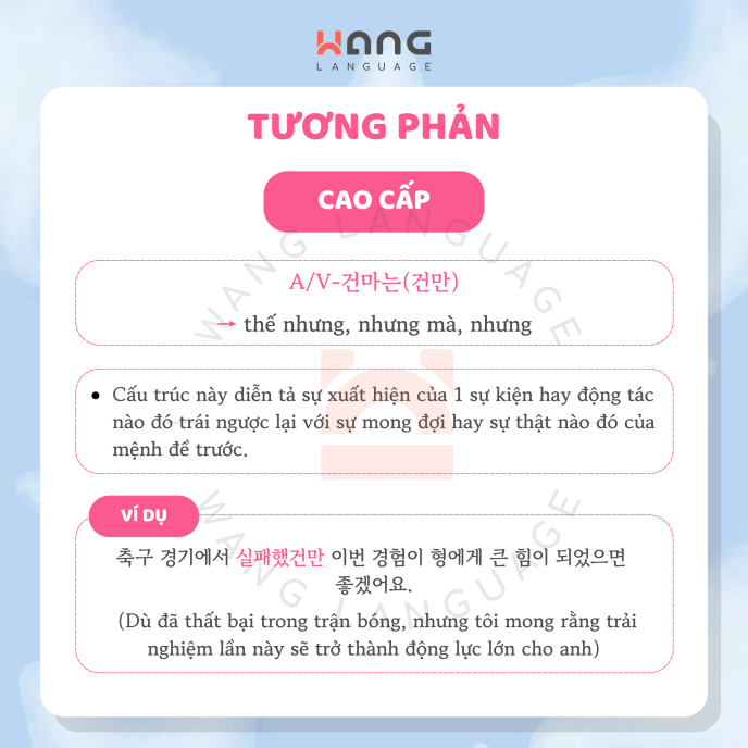 Ngữ pháp cao cấp - Tương phản