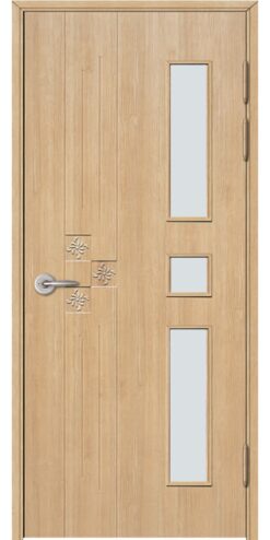cửa nhựa giả gỗ kos 206