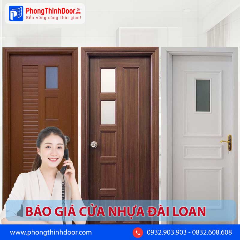 báo giá cửa nhựa đài loan
