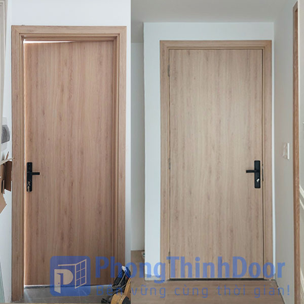 Cửa gỗ công nghiệp mẫu phẳng MDF