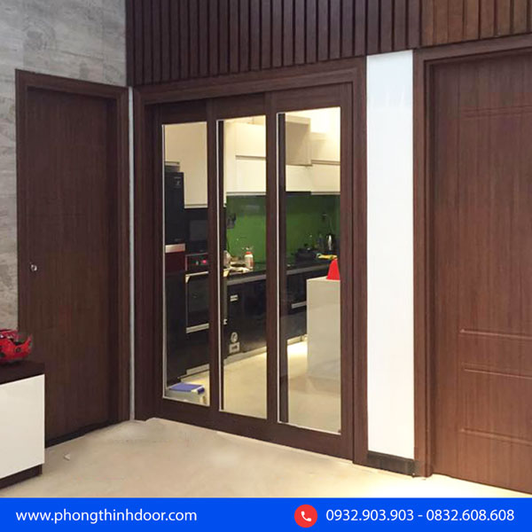 cửa lùa liên động 3 cánh
