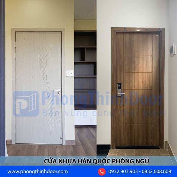 cửa nhựa hàn quốc phòng ngủ