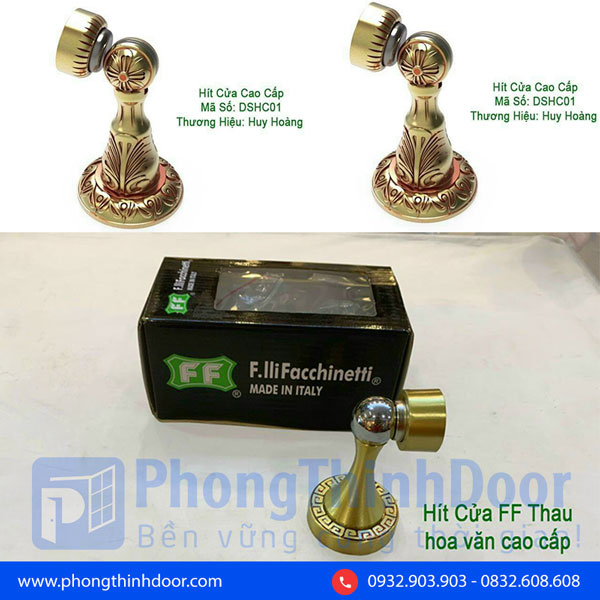 cục hít cửa bằng đồng