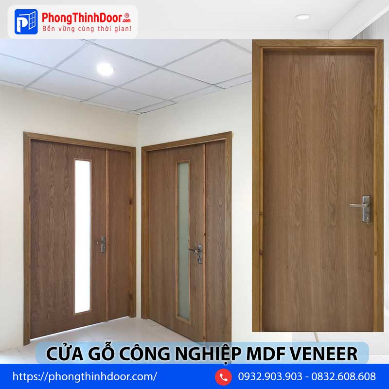 cửa gỗ mdf veneer