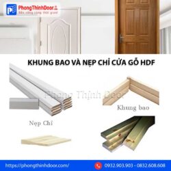 Khung cửa gỗ hdf