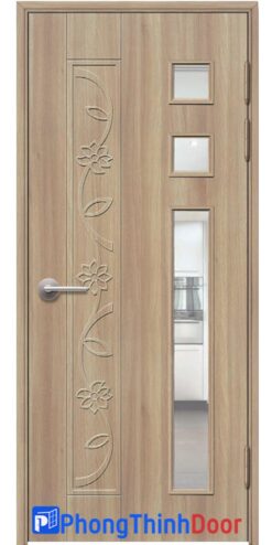 cửa nhựa giả gỗ kos 204