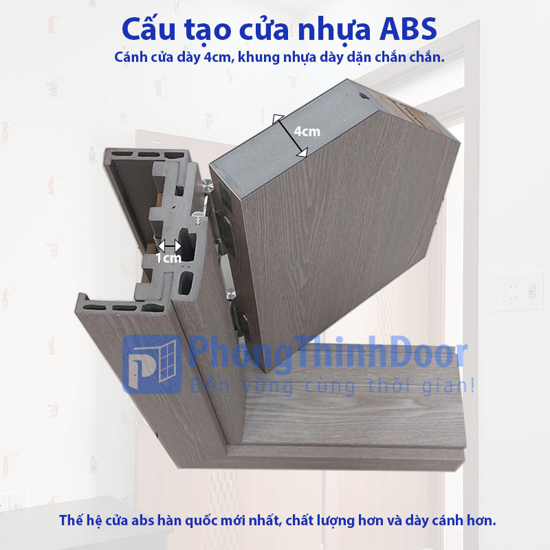 mẫu góc cửa nhựa abs hàn quốc