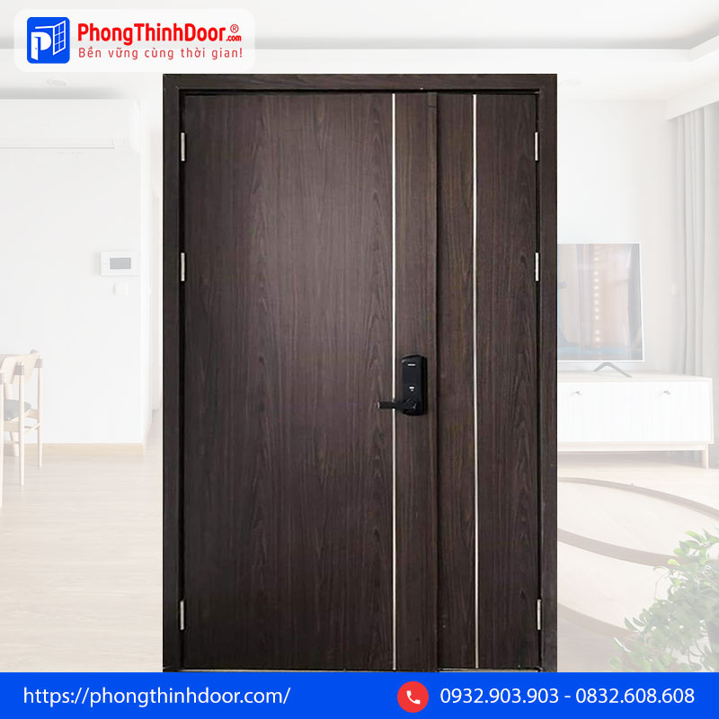 Mẫu cửa gỗ 2 cánh