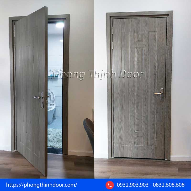 Cửa nhựa composite nhà vệ sinh