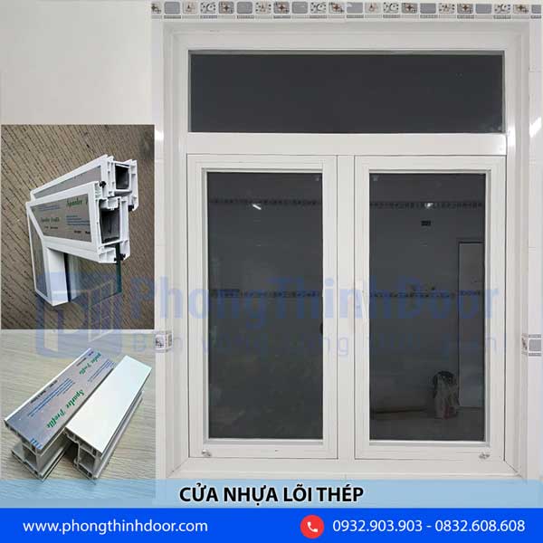 cửa nhựa lõi thép