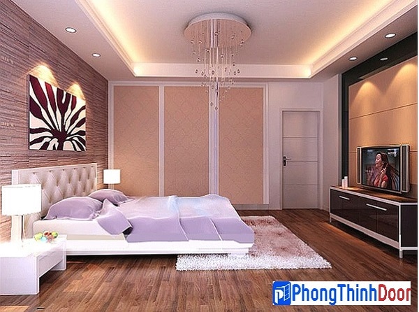 Thiết kế cửa phòng ngủ hợp phong thủy