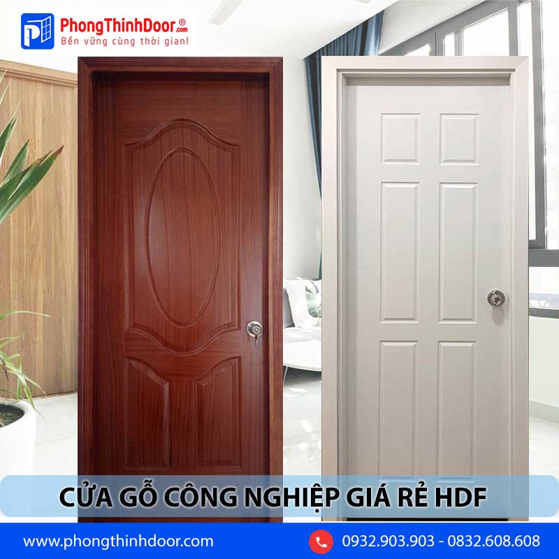 cửa gỗ công nghiệp giá rẻ