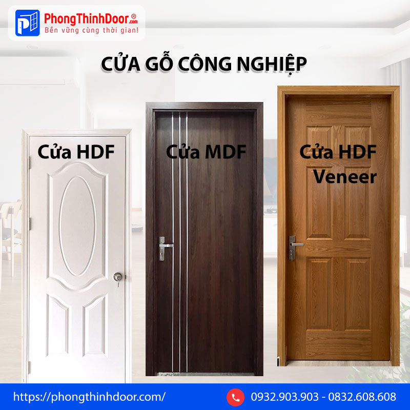 cửa gỗ công nghiệp