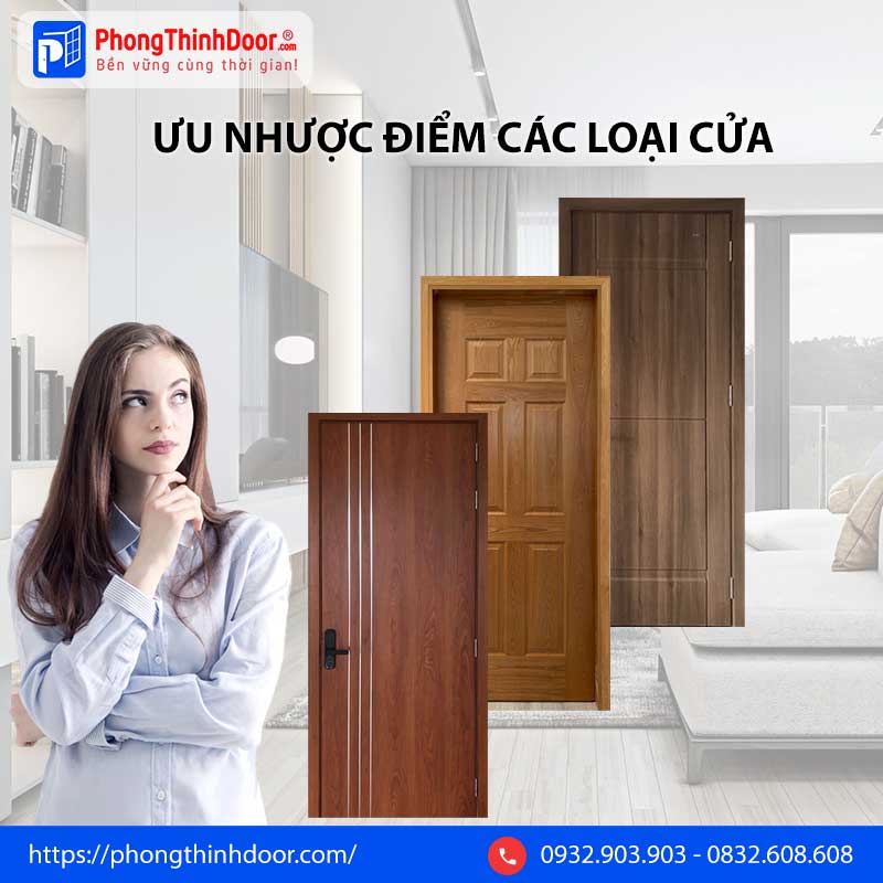 ưu nhược điểm các loại cửa