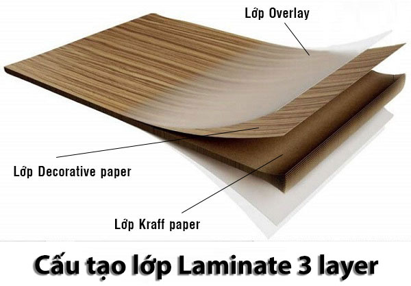 Cấu tạo gỗ Laminate