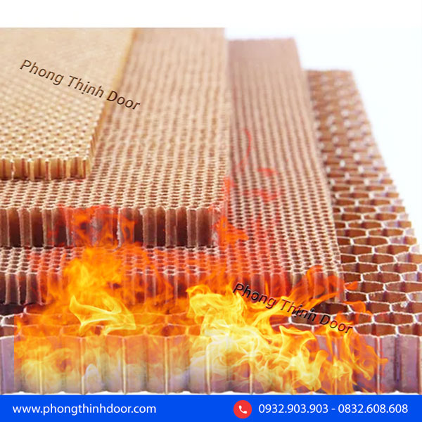 aramid honeycomb core chống cháy