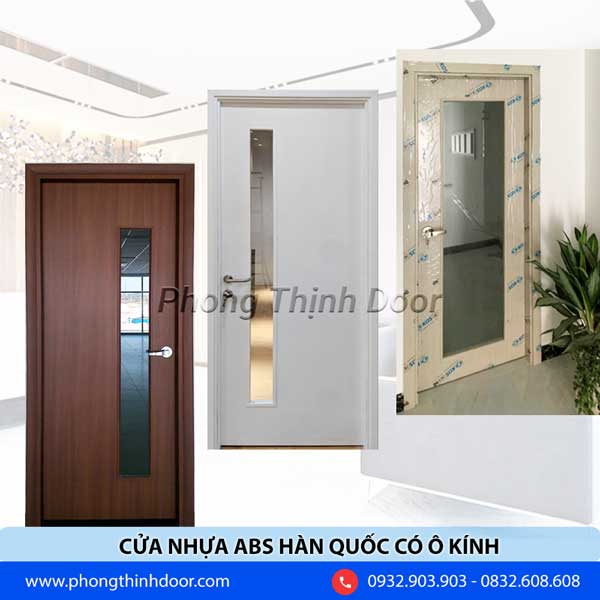 cửa nhựa abs hàn quốc