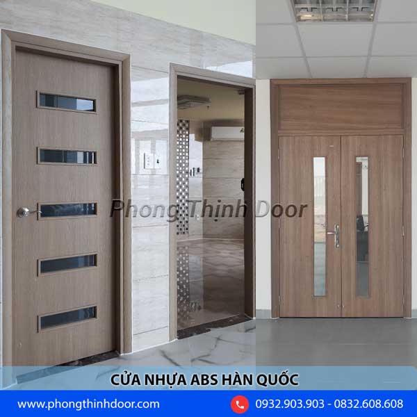 cửa nhựa abs hàn quốc