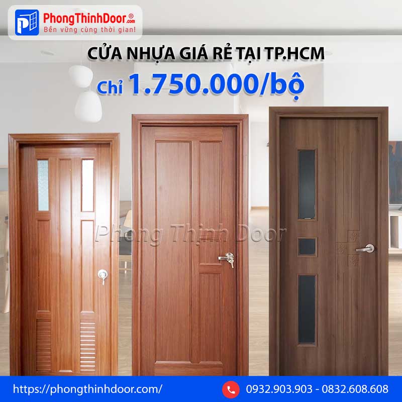 Phong Thịnh Door - Đơn vị cung cấp cửa nhựa nhà vệ sinh giá rẻ TPHCM