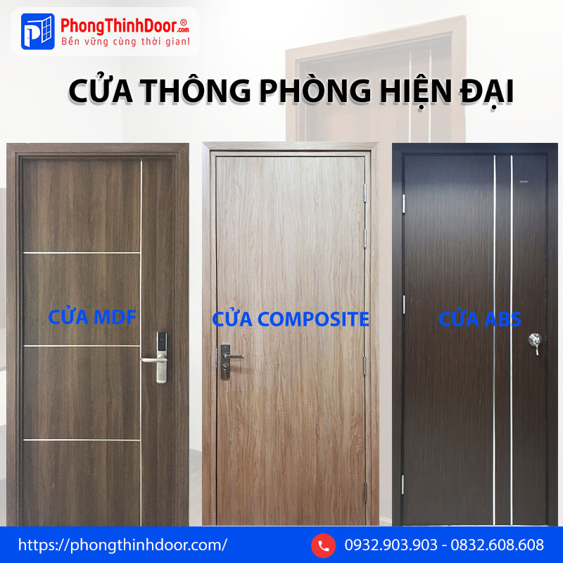 cửa thông phòng hiện đại
