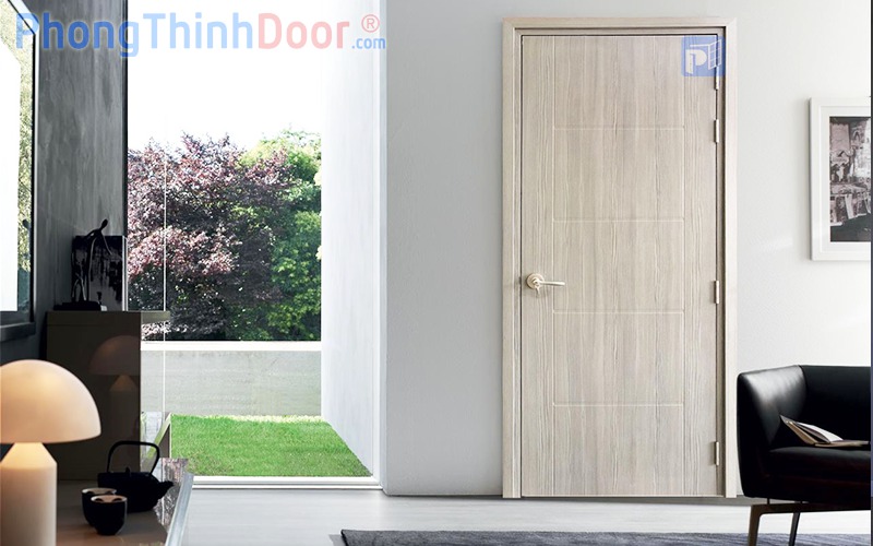 cửa gỗ nhựa composite vân gỗ