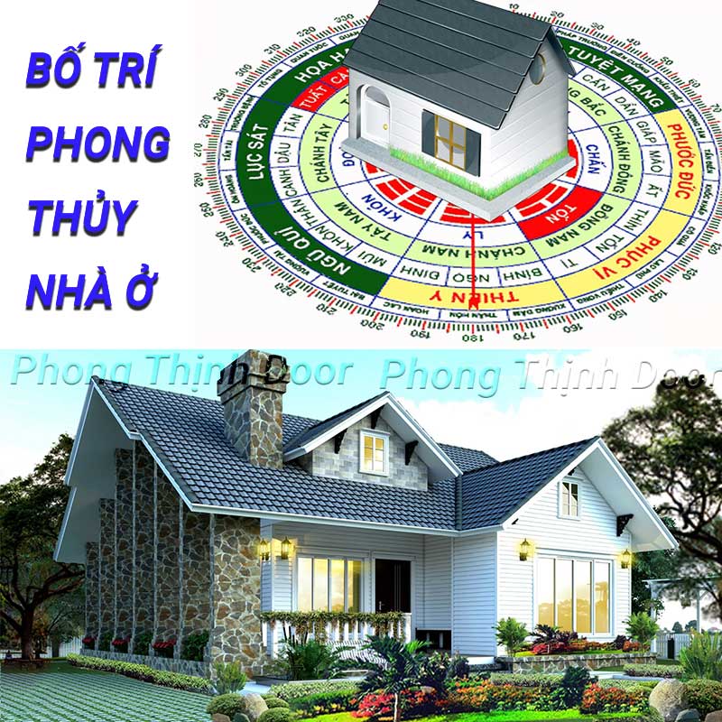 bố trí phong thủy nhà ở