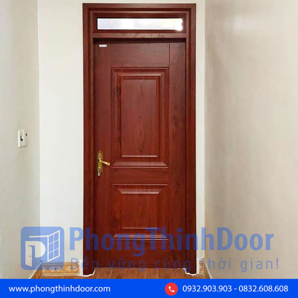 cửa thép vân gỗ pano