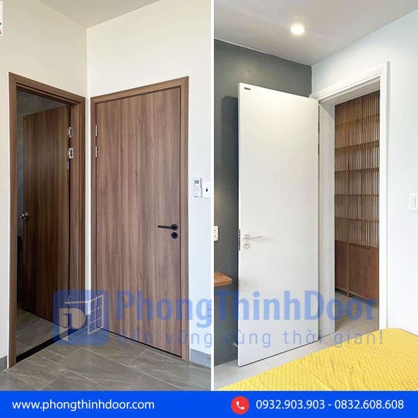 mẫu cửa phẳng hàn quốc