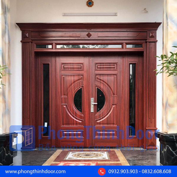cửa thép vân gỗ goonsan