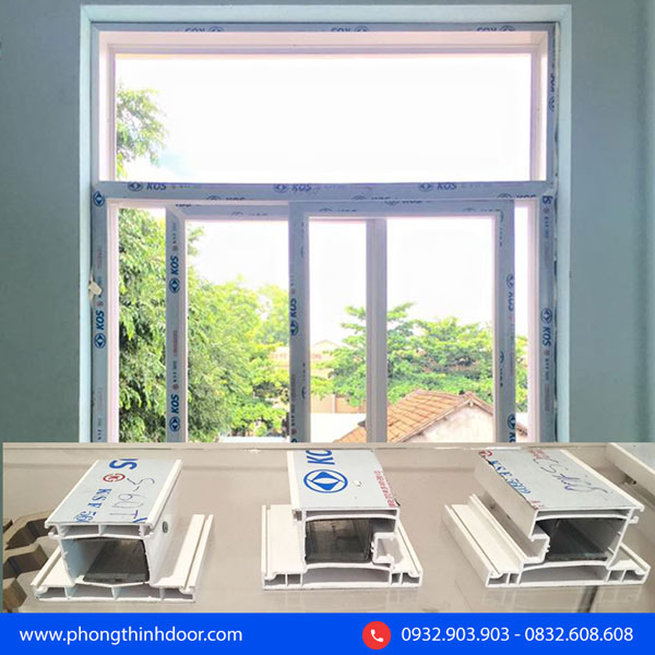 cấu tạo cửa nhựa lõi thép