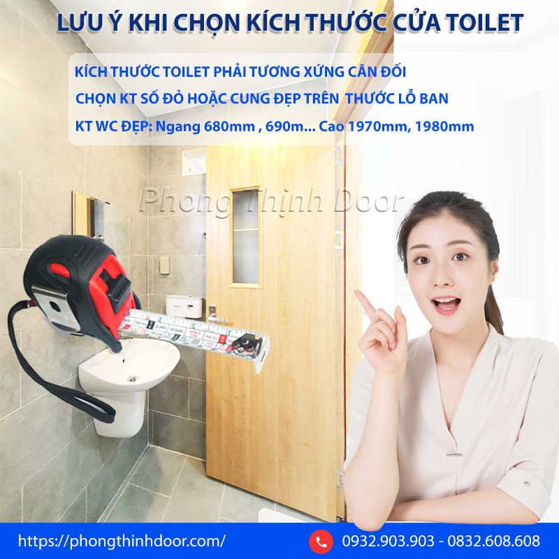 kích thước nhà vệ sinh theo phong thủy