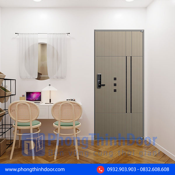 mẫu cửa thép hàn quốc