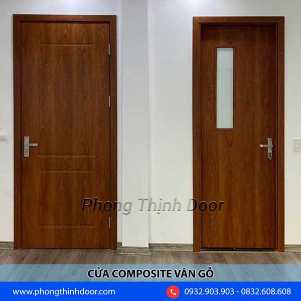 cửa composite vân gỗ