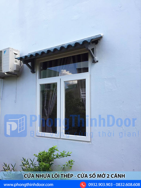 cửa sổ mở 2 cánh