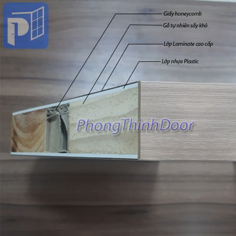 Giá Cửa Gỗ công nghiệp Plastic Laminate chống nước
