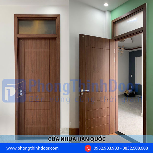 cửa nhựa hàn quốc có ô thoáng