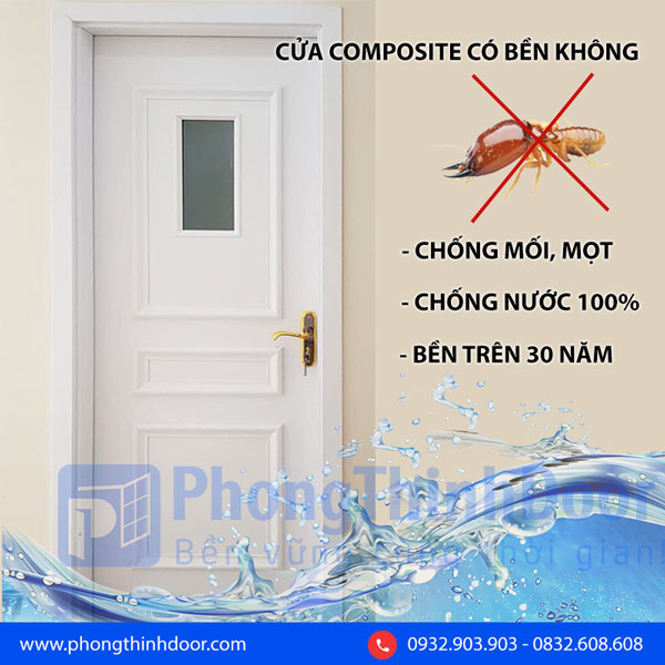 độ bền cửa nhựa composite