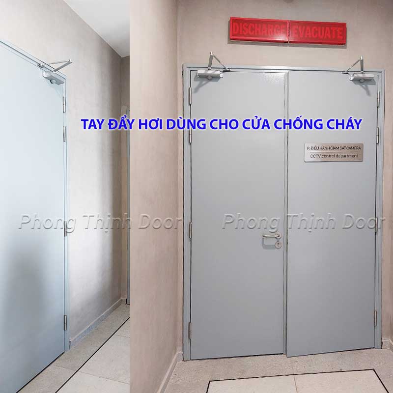 tay đẩy thủy lực