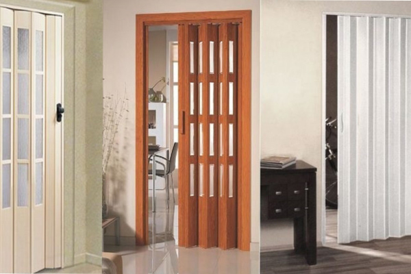 Mẫu cửa xếp nhựa nhà vệ sinh đơn giản nhưng tinh tế
