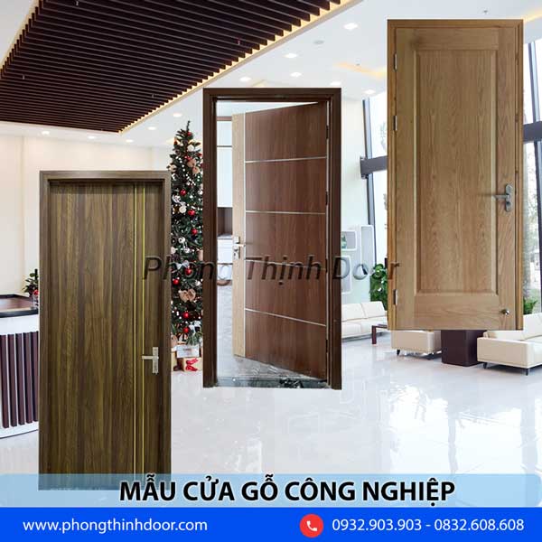 cửa gỗ công nghiệp phòng ngủ