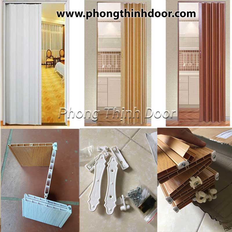 cửa nhựa xếp nhà vệ sinh tại tphcm
