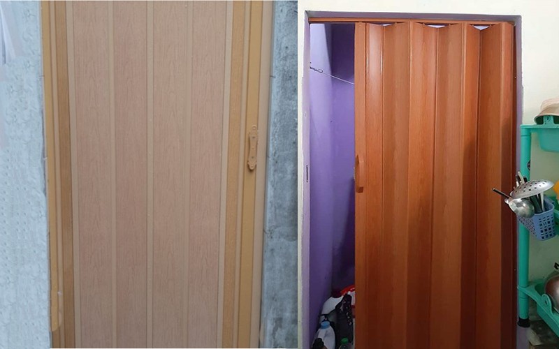 giá cửa nhựa xếp