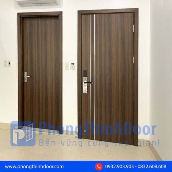 Cửa thông phòng gỗ công nghiệp