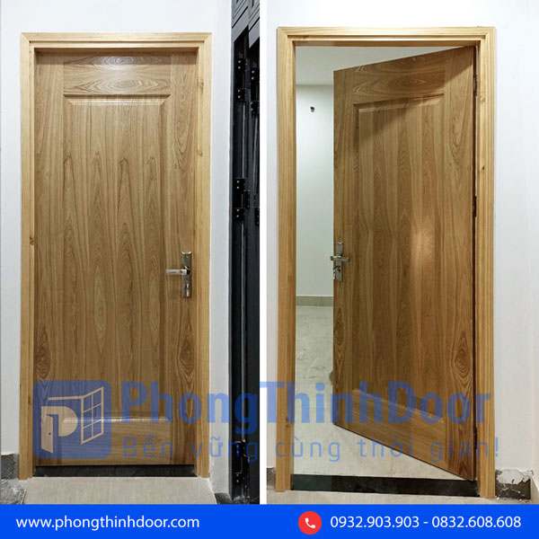 Mẫu cửa gỗ 1 cánh phòng ngủ đẹp