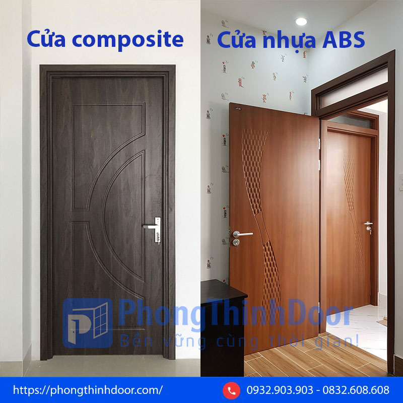 phân biệt cửa nhựa composite và cửa nhựa hàn quốc