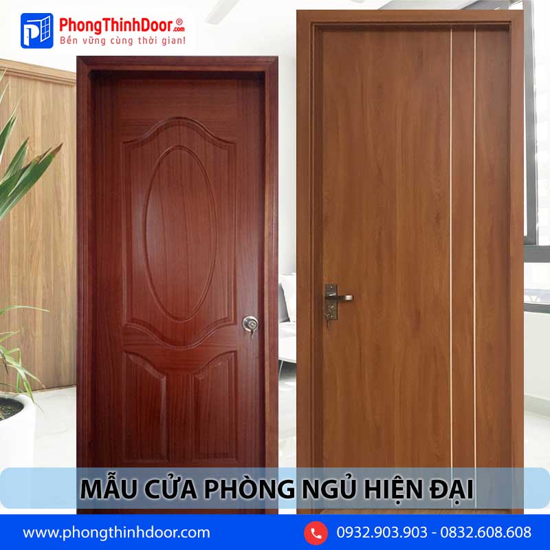 mẫu cửa phòng ngủ hiện đại