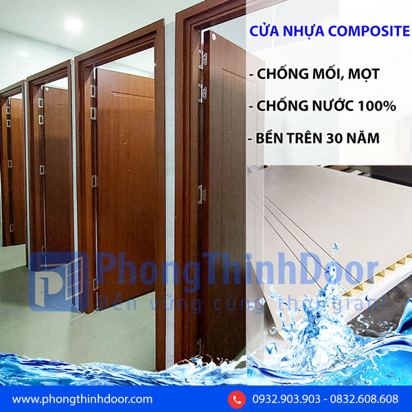 cửa nhà vệ sinh composite