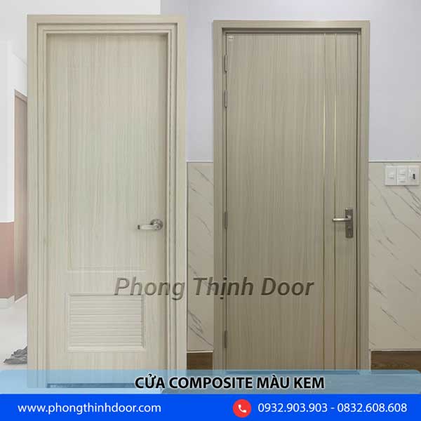 cửa nhựa composite phòng ngủ