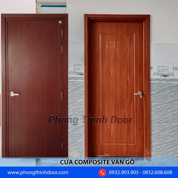 cửa nhựa composite vân gỗ syb