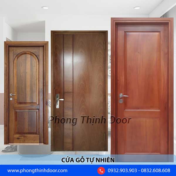 cửa phòng ngủ gỗ tự nhiên